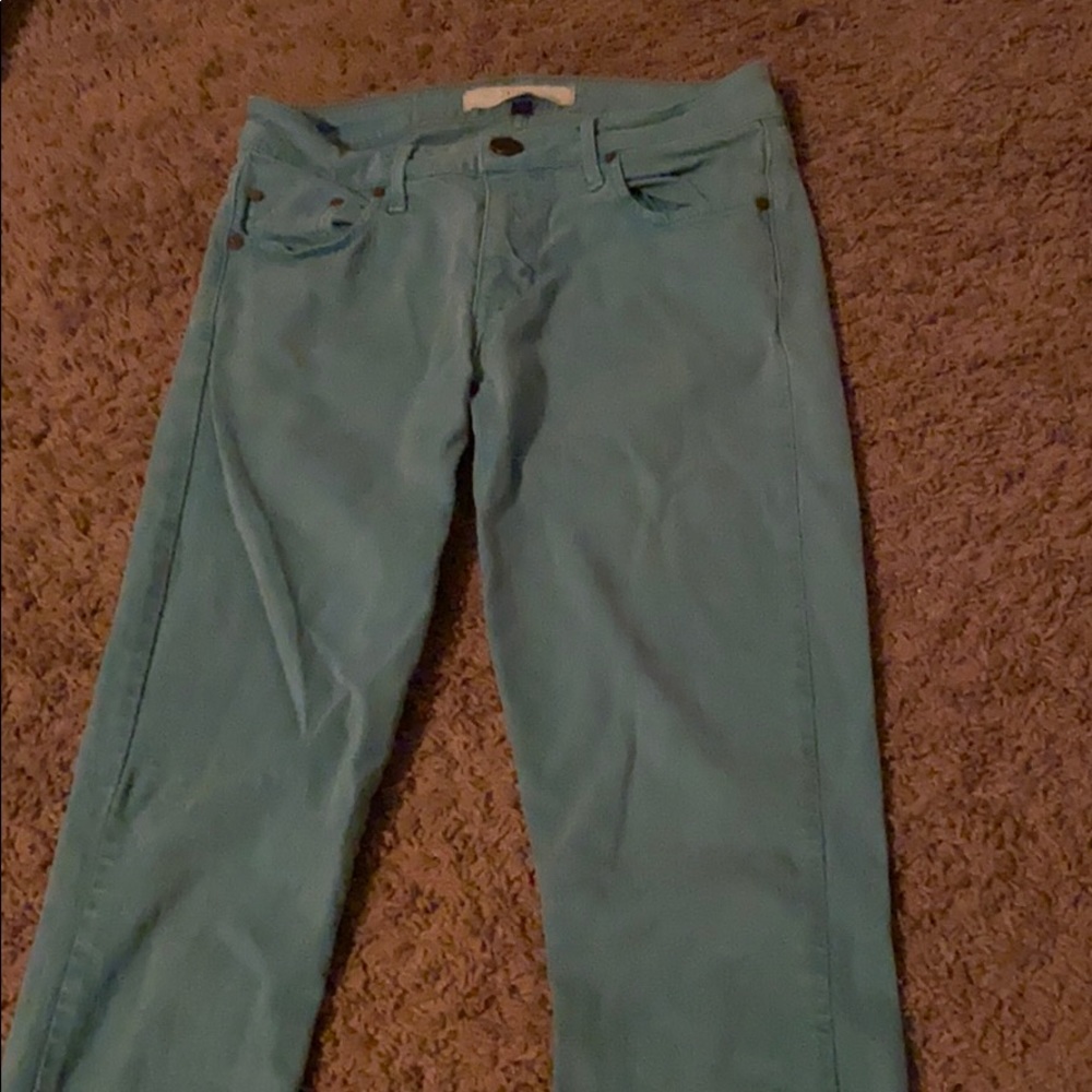 thvm turquoise jeans size 26